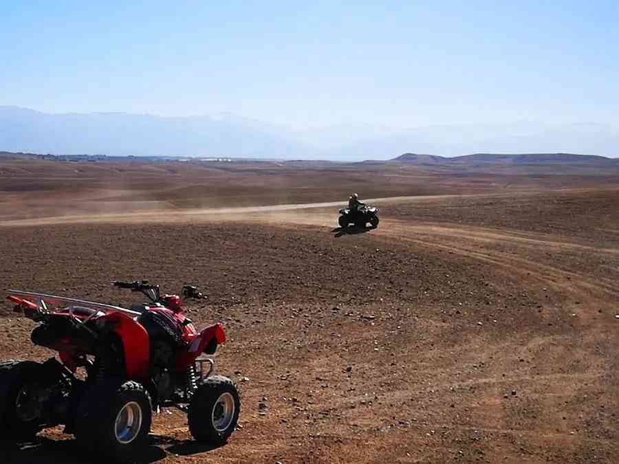 Guad-bikes-half-day-adventure-in-Agafay-desert