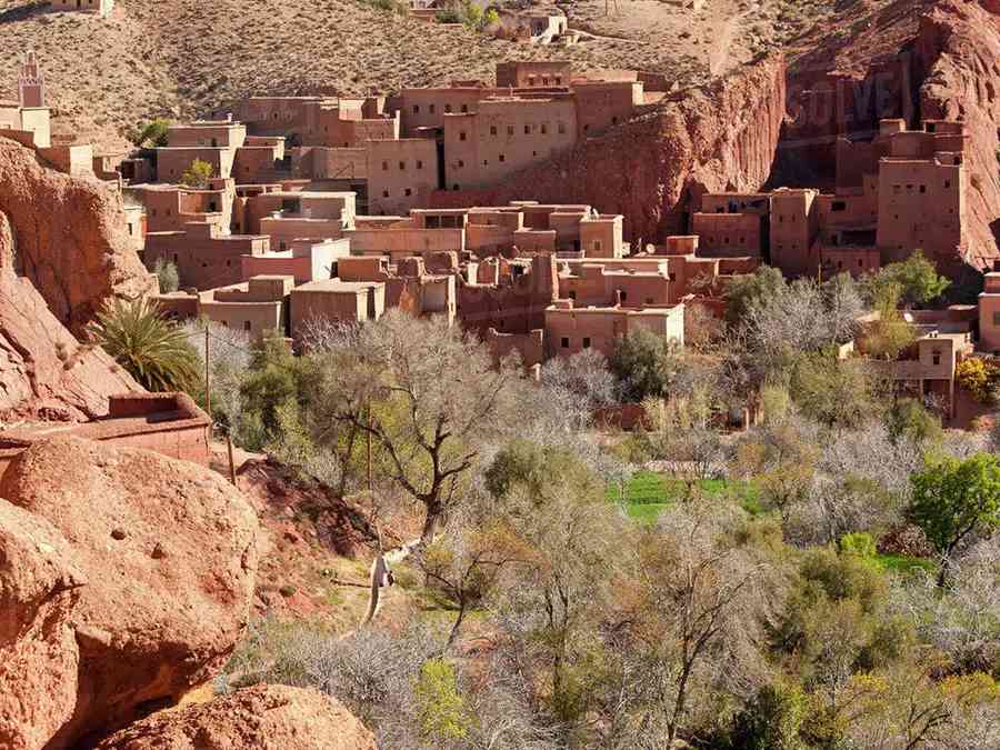 Discover traditional Berber villages as you trek through the Atlas Mountains.